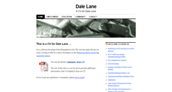Desktop Screenshot of cv.dalelane.co.uk